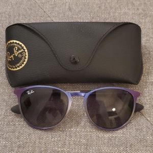 Rayban Sunglasses with case and cleaning cloth